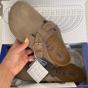 Birkenstock Boston Suede size 39 (woman’s size 8)